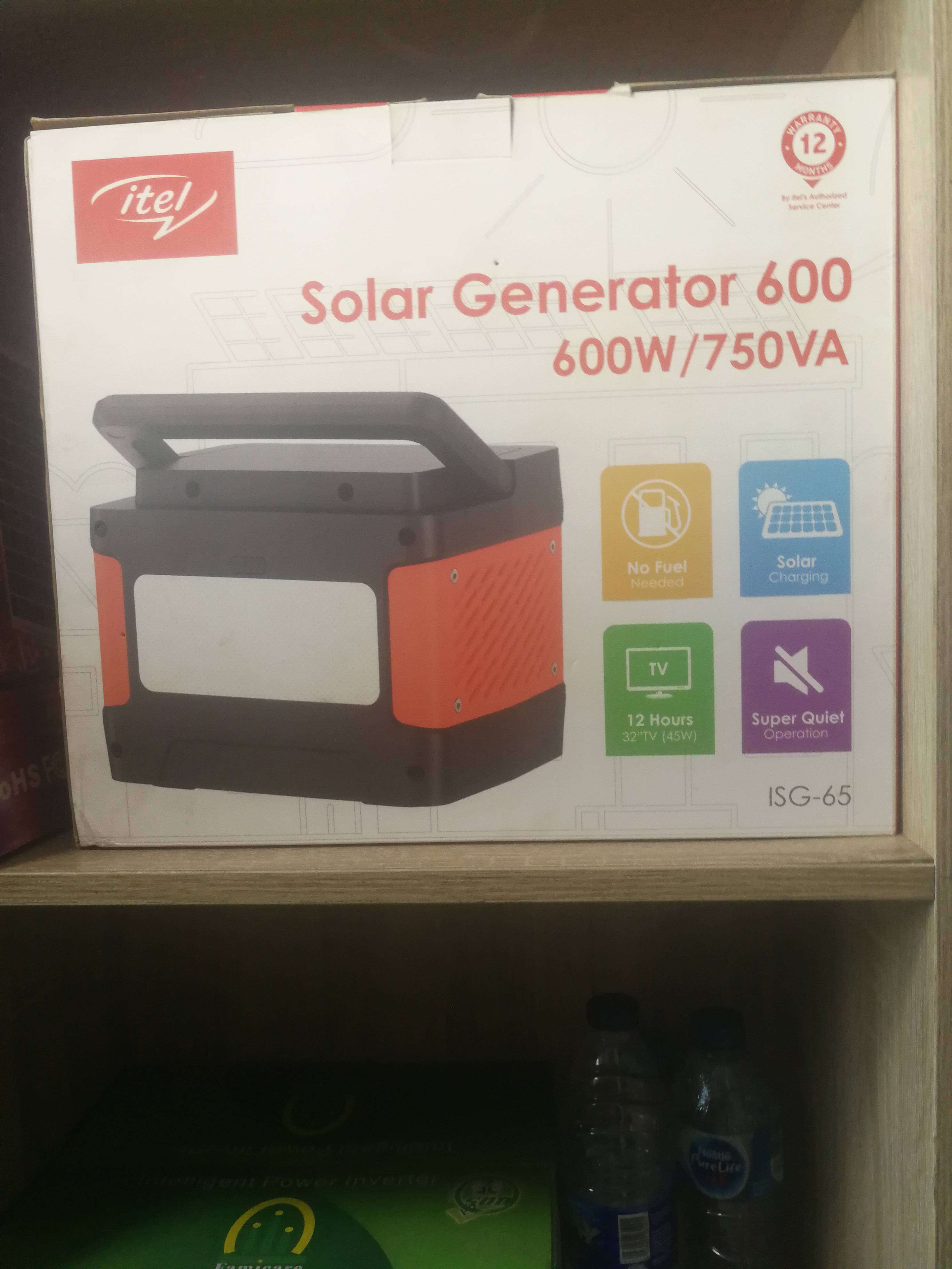 High Capacity Solar Generator